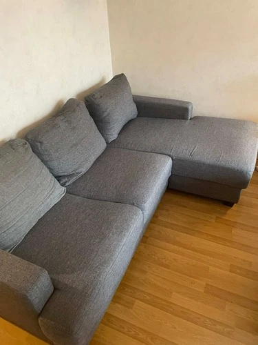 Canapé d’angle Conforama gris