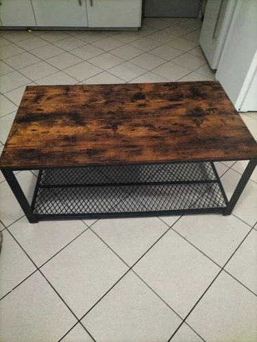 Table basse bois industriel – Lyon