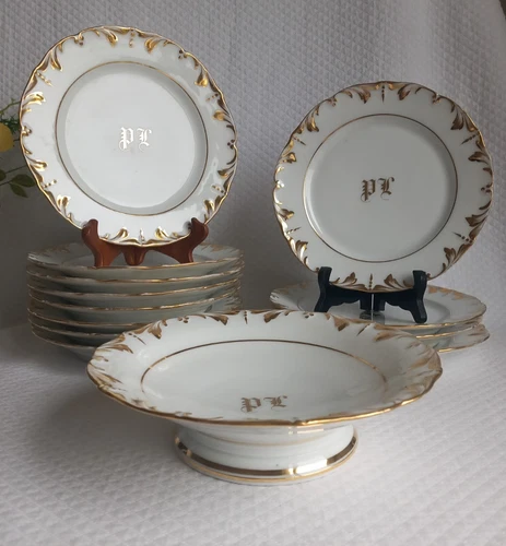 Service de vaisselle en porcelaine – 24 pièces – Toulouse